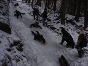 descente dangereuse